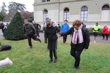 Entraînement marche de l'Escalade