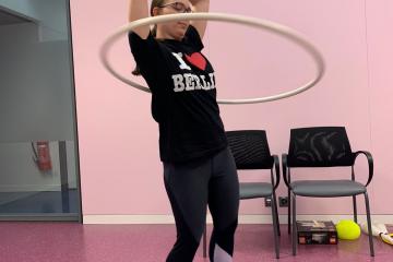 2ème cours des arts du cirque, chacun progresse à son rythme et çà déménage !????